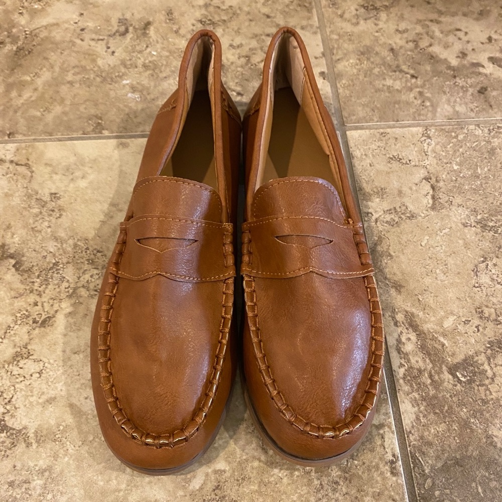 Brown Penny Loafers